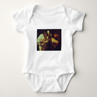 Body Para Bebê A Incredulidade do Santo Thomas por Caravaggio