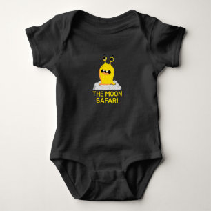 Body Para Bebê A Lua Safari Alien Cartoon Espaço Fofo