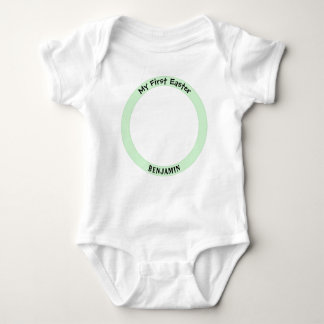 Body Para Bebê A minha primeira Páscoa de fotos
