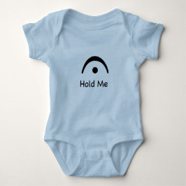 Body Para Bebê A música do Fermata guardara-me Bodysuit do jérsei