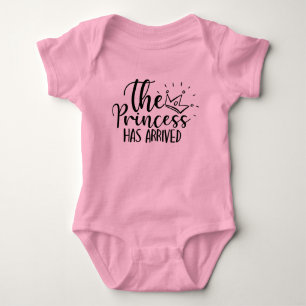 Body Para Bebê A Princesa chegou, menina