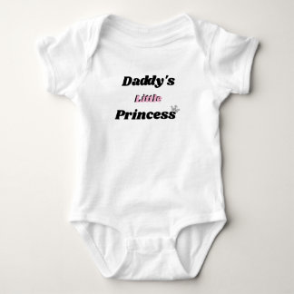 Body Para Bebê A princesa pequena do pai