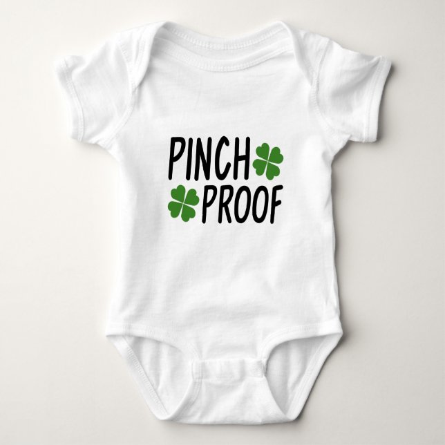 Body Para Bebê à Prova de Beliscão (Frente)