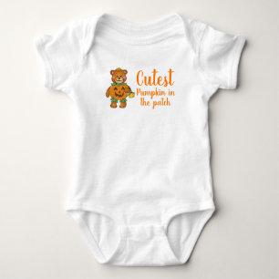Body Para Bebê A Pumpkin mais gorda do sistema