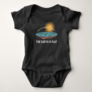 Body Para Bebê A Terra É Uma Teoria Humorosa Flagrante