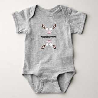 Body Para Bebê A vaca Funky Mooja temático "maravilha junta "