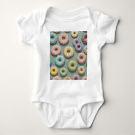 Body Para Bebê A Whimsical Pastel Donut Dream
