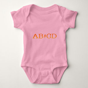 BODY PARA BEBÊ AB/CD