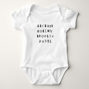Body Para Bebê ABCs do Punk Rock