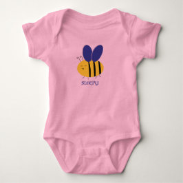 Body Para Bebê Abeia Sonolenta