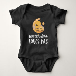 Body Para Bebê Abejas 🐝 Regalo para Nieto - Mi Abuela Me Ama