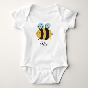 Body Para Bebê Abelha Personalizada