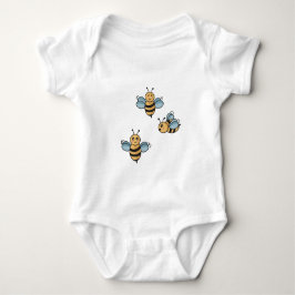 Body Para Bebê Abelhas Bonitas