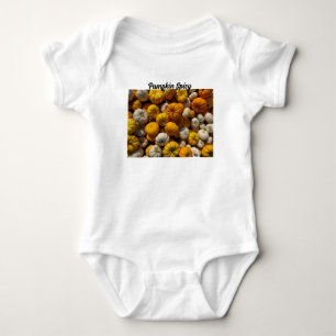 Body Para Bebê Abóbora Picante