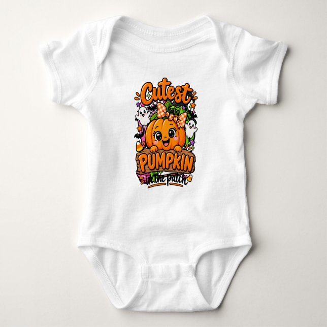 Body Para Bebê Abobrinha Mais Fofa (Frente)