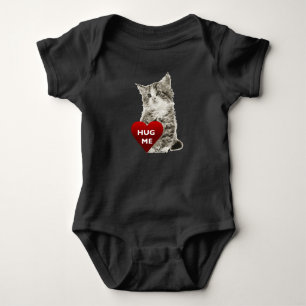 Body Para Bebê Abraçar-me - Bebê Jersey Bodycase