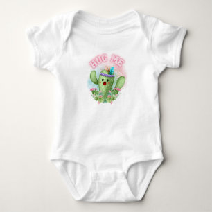 Body Para Bebê Abraçar-me Cactus Engraçado Cozy Bebê Roupa