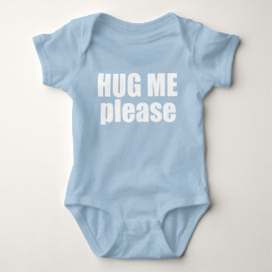 Body Para Bebê Abraçar-me, por favor
