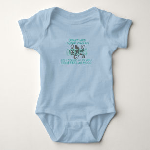 Body Para Bebê Abraços de polvo!