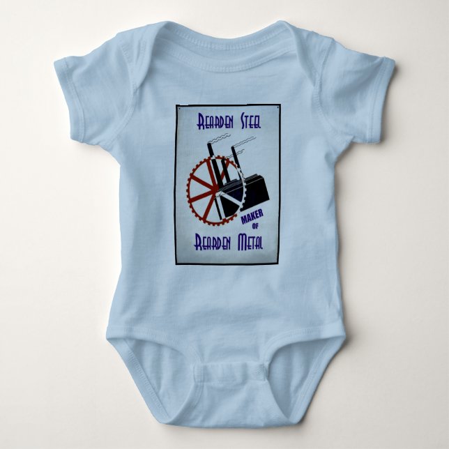 Body Para Bebê Aço de Rearden (Frente)