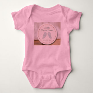 Body Para Bebê Adesivo de Favor de Chá de Bebê Asas de Anjo Boho