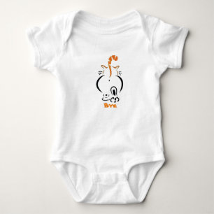 Body Para Bebê adeus catT-Shirt