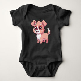 Body Para Bebê Adorable Puppy Baby Bodysuit
