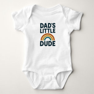Body para Bebê Adorável com "Pequeno Cara do Papai