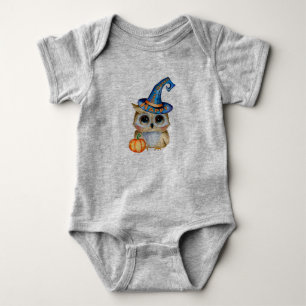 Body Para Bebê Adoravelmente Feliz "Coruja"