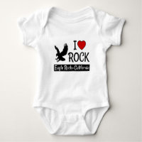 Adoro Águia Rock California Red Heart