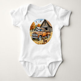 Body Para Bebê Adoro Caça Com Pai, Caça De Queda, Outono.