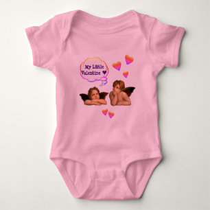 Body Para Bebê ADORO Personalizado Meu Pequeno NAMORADOS Cherub A