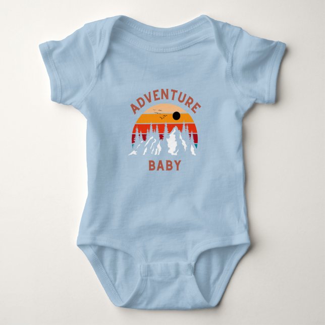 Body Para Bebê Adventure Baby (Frente)