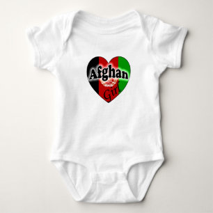 Body Para Bebê Afghan Girl T Shirt