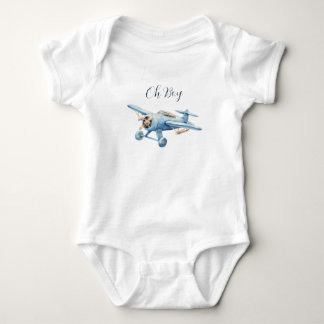 Body Para Bebê Ah Menino! Aventura Espera Chuvada de Bebê Menino