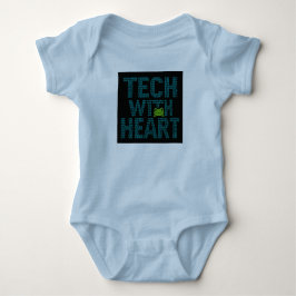 Body Para Bebê AI: Tech With Heart Frog 