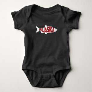 Body Para Bebê Alaska Salmon