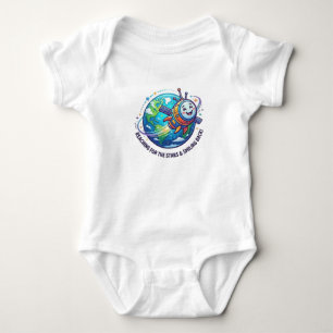 BODY PARA BEBÊ ALCANCANDO AS ESTRELAS