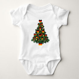 Body Para Bebê Alemães de Natal alemães da Alemanha