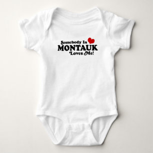 Body Para Bebê Alguém em Montauk ama-me