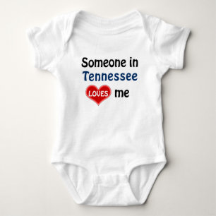 Body Para Bebê Alguém no Tennessee me ama