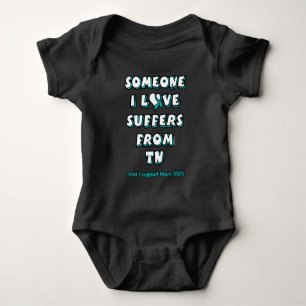 Body Para Bebê Alguém Que Eu Amo... TN Bebê Roupa De Porte