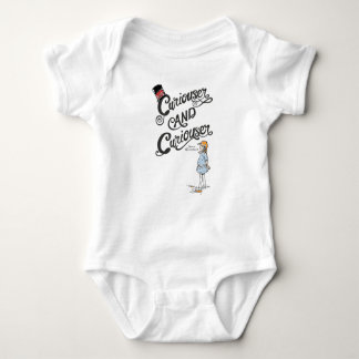 Body Para Bebê Alice In Wonderland 'Curiouser e Curiouser'