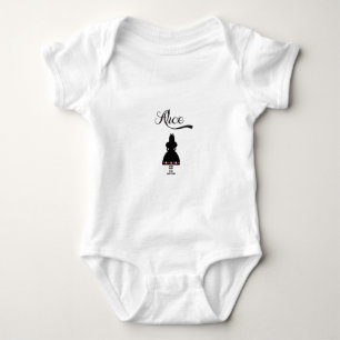 Body Para Bebê Alice no país das maravilhas