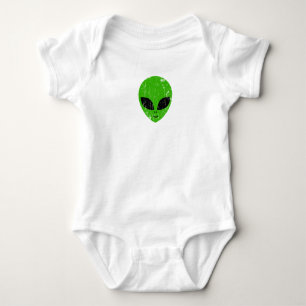 Body Para Bebê alienígena verde da extraterra de ficção cient