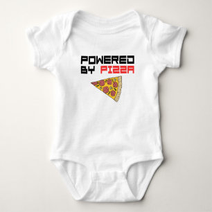Body Para Bebê Alimentado Por Pizza