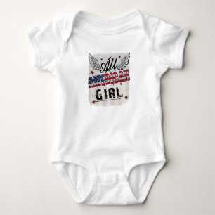 Body Para Bebê All American Girl