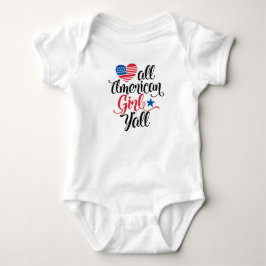 Body Para Bebê All American Girl