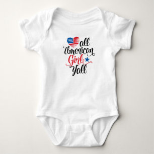Body Para Bebê All American Girl