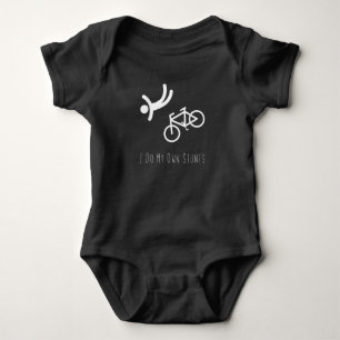 Body Para Bebê amante de bicicleta - eu faço meu próprio presen
